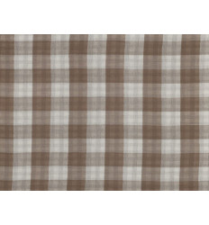 Doble Gasa Vichy Camel