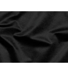 Terciopelo Negro Suave y Resistente | Poliéster 100%