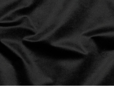 Terciopelo Negro Suave y Resistente | Poliéster 100%