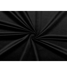 Terciopelo Negro Suave y Resistente | Poliéster 100%