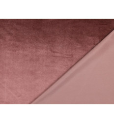 Terciopelo Rosa Suave y Resistente | Poliéster 100%