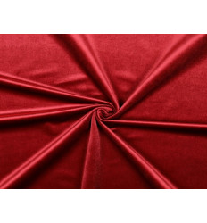 Terciopelo Granate Suave y Resistente | Poliéster 100%
