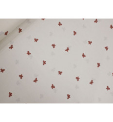 Popelín Estampado de Mariposas | Algodón 100%