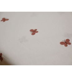 Popelín Estampado de Mariposas | Algodón 100%