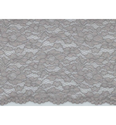 Encaje Gris Doble Festón