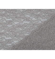 Encaje Gris Doble Festón