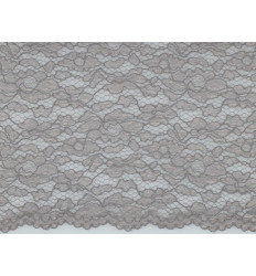 Encaje Gris Doble Festón