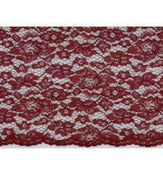 Encaje Granate Doble Festón