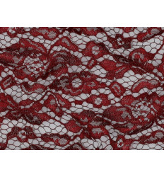 Encaje Granate Doble Festón