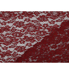 Encaje Granate Doble Festón