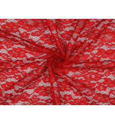 Encaje Rojo Doble Festón