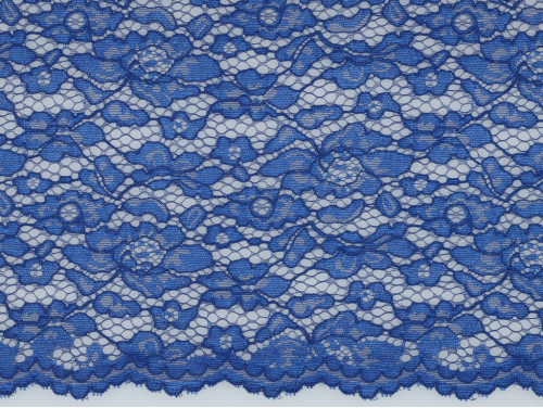 Encaje Cobalto Doble Festón