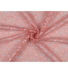 Encaje Rosa Doble Festón