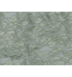 Encaje Verde Pastel Doble Festón