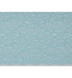 Encaje Azul Claro Doble Festón
