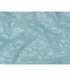 Encaje Azul Claro Doble Festón