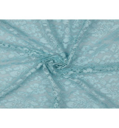 Encaje Azul Claro Doble Festón