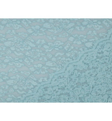 Encaje Azul Claro Doble Festón