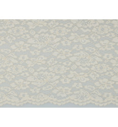 Encaje Beige Doble Festón