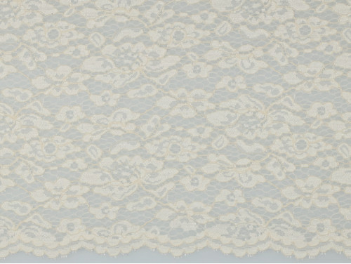 Encaje Beige Doble Festón