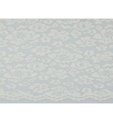 Encaje Blanco Roto Doble Festón