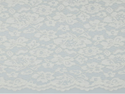 Encaje Blanco Roto Doble Festón