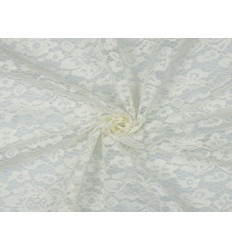 Encaje Blanco Roto Doble Festón