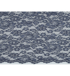 Encaje Azul Vaquero Doble Festón