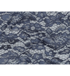 Encaje Azul Vaquero Doble Festón