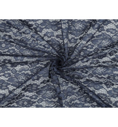 Encaje Azul Vaquero Doble Festón