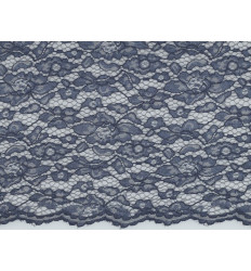 Encaje Azul Vaquero Doble Festón