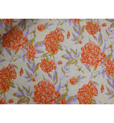 Jacquard Premium Floral | Algodón y Poliéster Reciclado