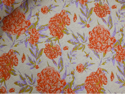 Jacquard Premium Floral | Algodón y Poliéster Reciclado