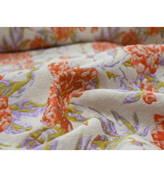 Jacquard Premium Floral | Algodón y Poliéster Reciclado