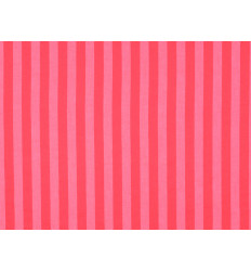 Algodón de rayas rojo y rosa | 100% Algodón