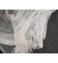 Tul de Seda 100% Natural en 360 cm Ancho | Novia Alta Costura