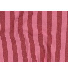 Algodón de rayas fambruesa y rosa | 100% Algodón