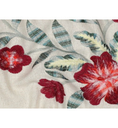 Lino Bordado en Orillo | 300 Gr/m²