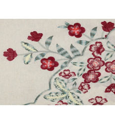 Lino Bordado en Orillo | 300 Gr/m²