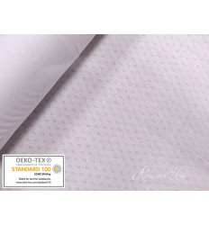 Punto de Algodón 100% Perforado Clásico Blanco 190 g/m² – OEKO-TEX