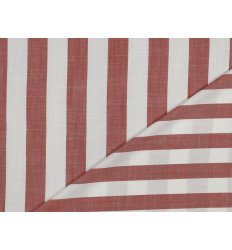 Viscosa Rayas Terracota | Hilo Tintado