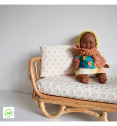 Muselina Floral Mini | 100% Algodón GOTS 120 gr/m² 135cm