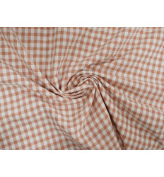 Vichy Seersucker Empolvado y Blanco