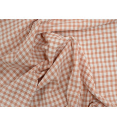 Vichy Seersucker Empolvado y Blanco