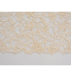 Guipur de Novia Marfil Alta Calidad | 450 g/m² - 130 cm