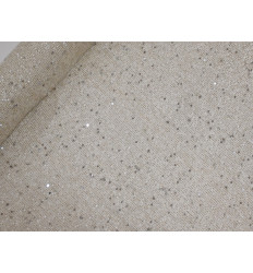 Malla con Pedrería  Alta Costura Novia | 900 g/m²– 130 cm