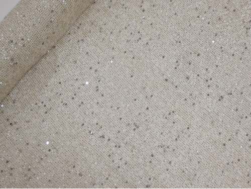 Malla con Pedrería  Alta Costura Novia | 900 g/m²– 130 cm