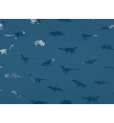 Tela Impermeable Azul | Raincoat técnico PU | Exterior