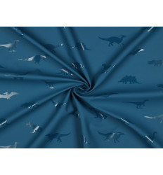 Tela Impermeable Azul | Raincoat técnico PU | Exterior