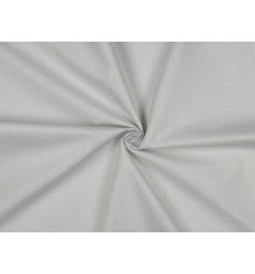 Popelín Gris Claro de Algodón 100% - 130 Gr/m²
